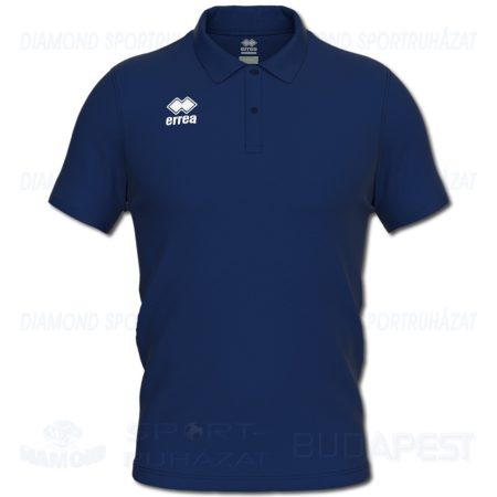 ERREA EVO POLO SHIRT pamut póló (rövid ujjú galléros) - sötétkék