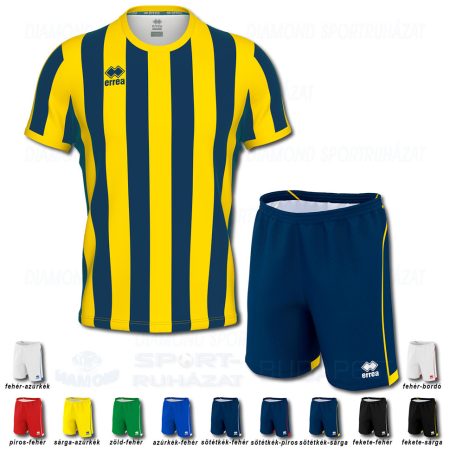 ERREA STRIP & TRANSFER 3.0 SET futball mez + nadrág SZETT - sötétkék-sárga